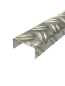 Preview: U-Profil aus Alu Riffelblech Duett 1,5/2mm