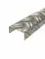 Preview: U-Profil aus Alu Riffelblech Duett 1,5/2mm