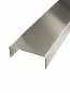 Preview: Alu U-Profil glatt natur 0,8 mm stark – individuell auf Maß