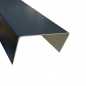 Preview: U-Profil aus Stahl verzinkt RAL7016 beschichtet 0,75 mm stark anthrazitgrau