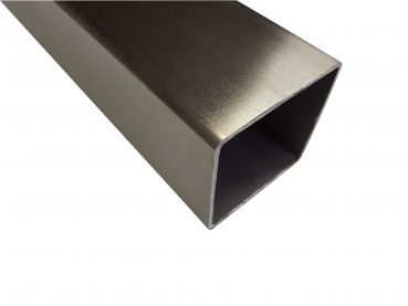 Montageset 40 x 1180 mm seite gebohrt, matt geschliffen Edelstahl /Übergangsprofil seitlich gebohrt 40 x 1180 mm 7,19/€//m matt geb/ürstet inkl