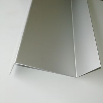 Z-Profil aus Aluminium 2,0 mm silber natur eloxiert