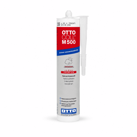 Ottocoll M500 Montagekleber Grau 310 ml – Hybrid Kleb- & Dichtstoff