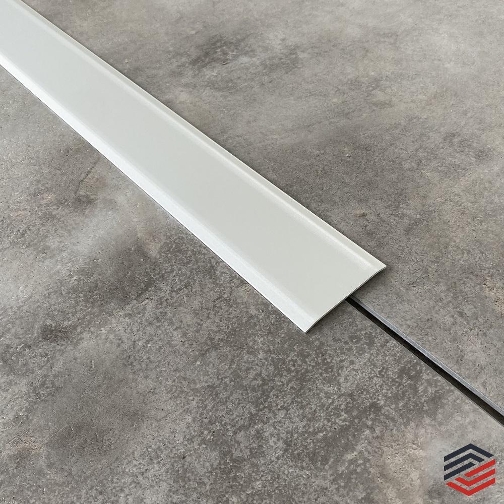 Aluminium T-Form Übergangsleisten 90cm - 3 Stück Grau - Für Laminat & Vinyl Böden