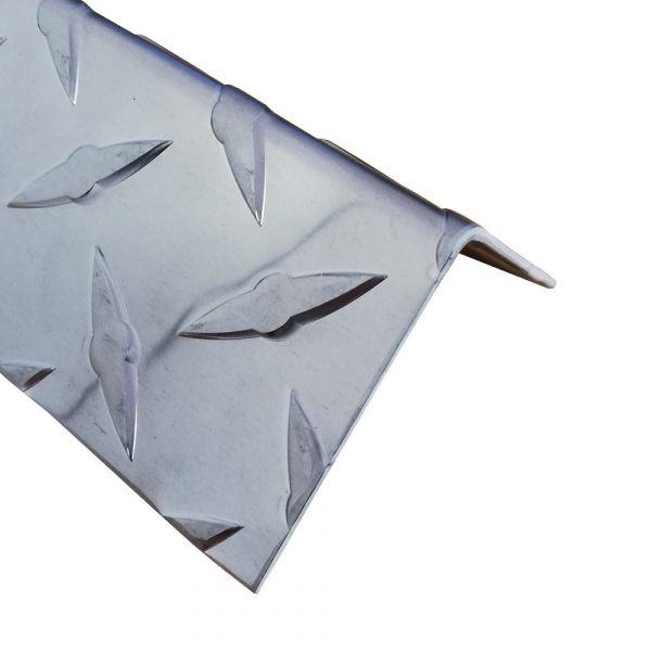 Aluminium Riffelblech Kantenschutz Aluminium Riffelblech Kantenschutz