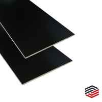 Alublech Schwarz RAL 9005 1,0 mm stark