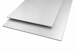 Stahlblech verzinkt RAL 9006 Weißaluminium