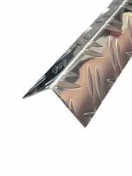 Aluwinkel Riffelblech 1,5/2,0 mm Duett