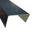 U-Profil aus Stahl verzinkt RAL7016 beschichtet 0,75 mm stark anthrazitgrau